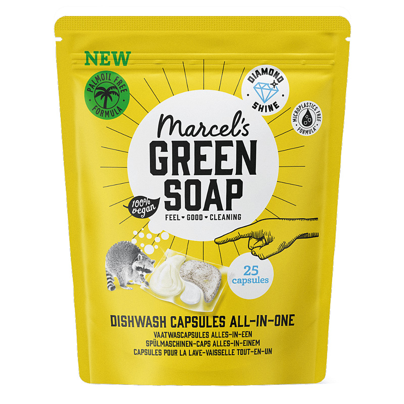 M.Green soap Capsules(25) lave-vaisselle